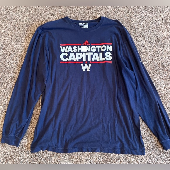 adidas Other - Adidas Washington Capitals long sleeve T-shirt